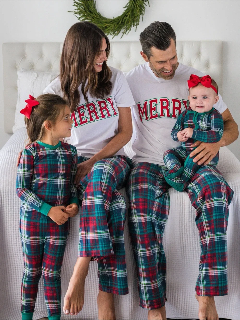 Ruggedbutts Rufflebutts Softsnooze Baby Holiday Plaid Footie 0-3 3-6 6-12 12-18